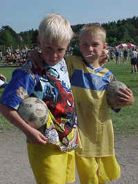 Visst �r det roligt p� Eken Cup!
